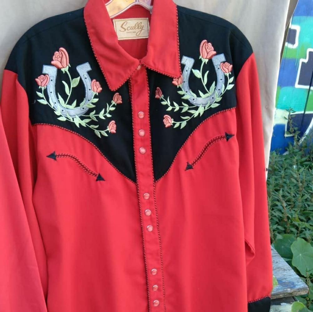 2 Scully Rosey Horseshoe, Men's Small, Women's Medium